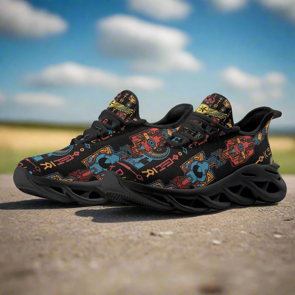 Hyrographics men Running Sneakers by Highest Evolution