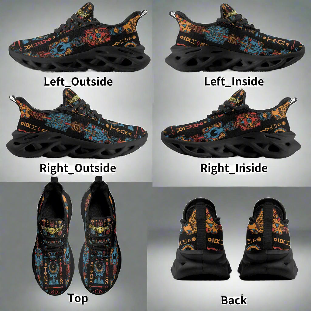 Hyrographics men Running Sneakers by Highest Evolution
