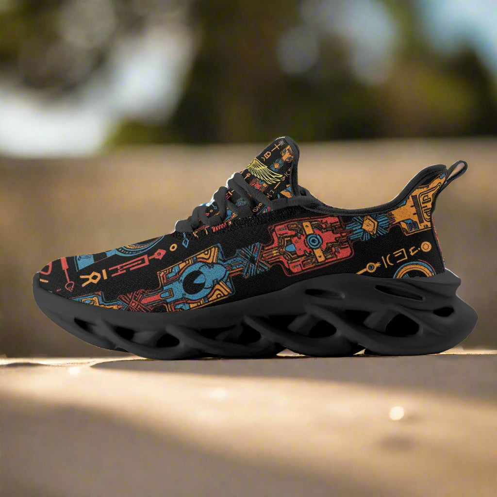 Hyrographics men Running Sneakers by Highest Evolution