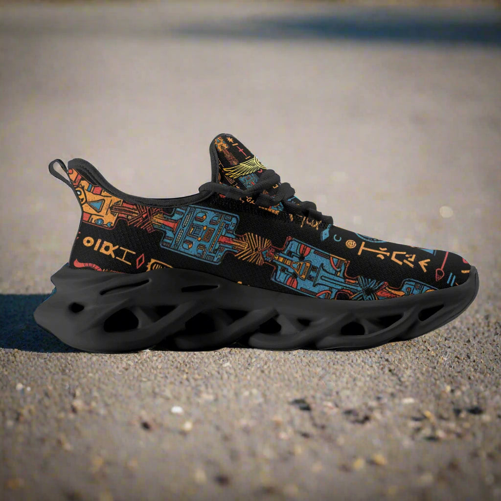 Hyrographics men Running Sneakers by Highest Evolution