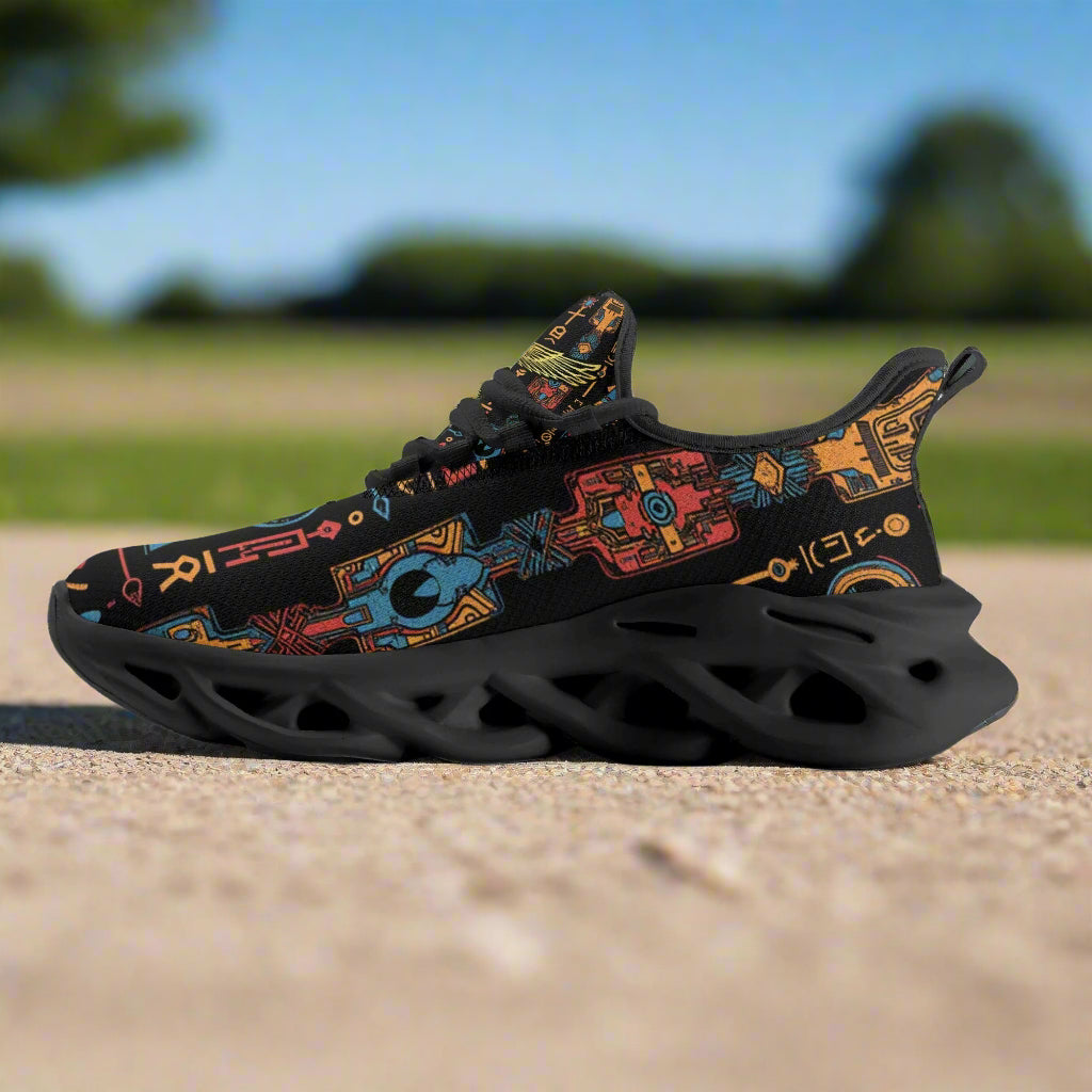 Hyrographics men Running Sneakers by Highest Evolution