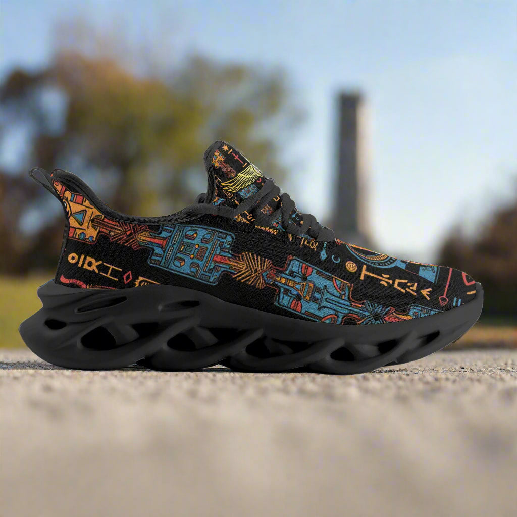 Hyrographics men Running Sneakers by Highest Evolution
